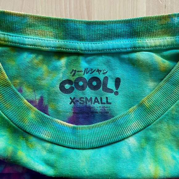 Cool Shirtz Very Cool Unisex Dyed T-Shirt size XS CUSTOM TIE-DYED Cold Ones - Picture 3 of 5
